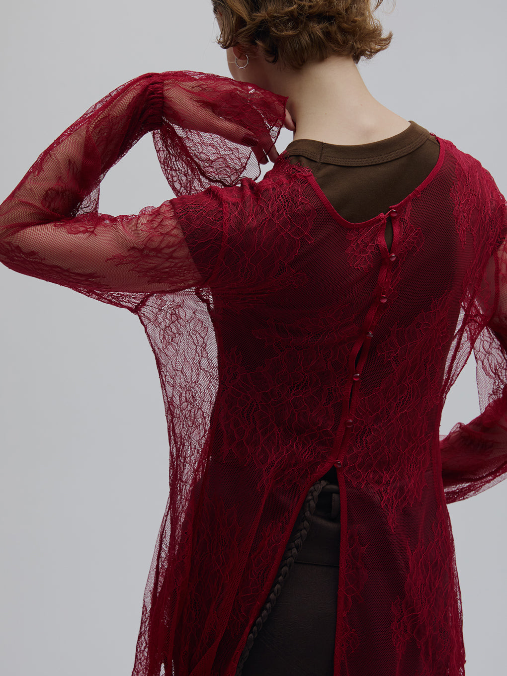 SEE THROUGH LACE TOP