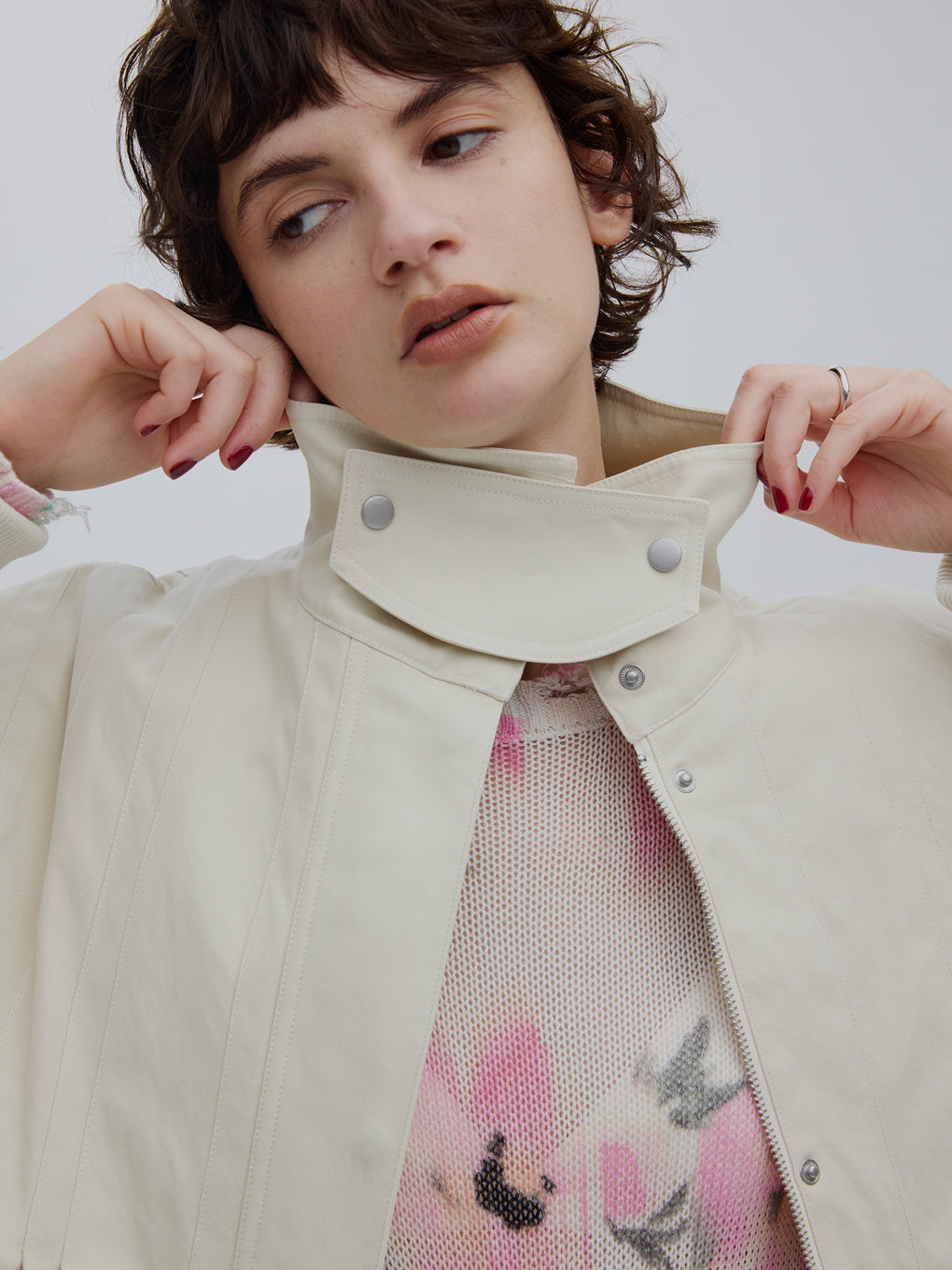 TUCK HULARE TRENCH BLOUSON