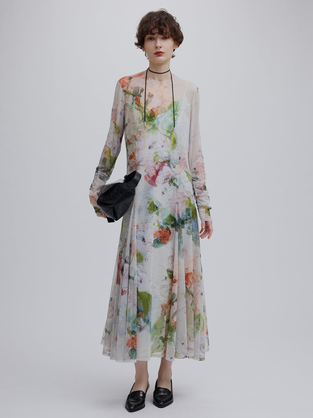 UND WHIPPED FLOWER DRESS