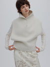 COMPACT WOOL BLEND VEST