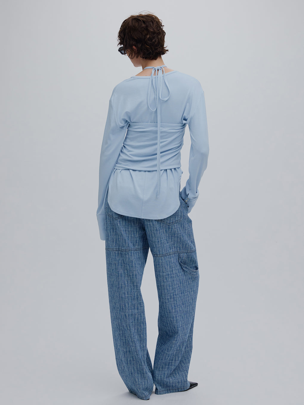RELAX CUT TOP WITH 2WAY BARE TOP