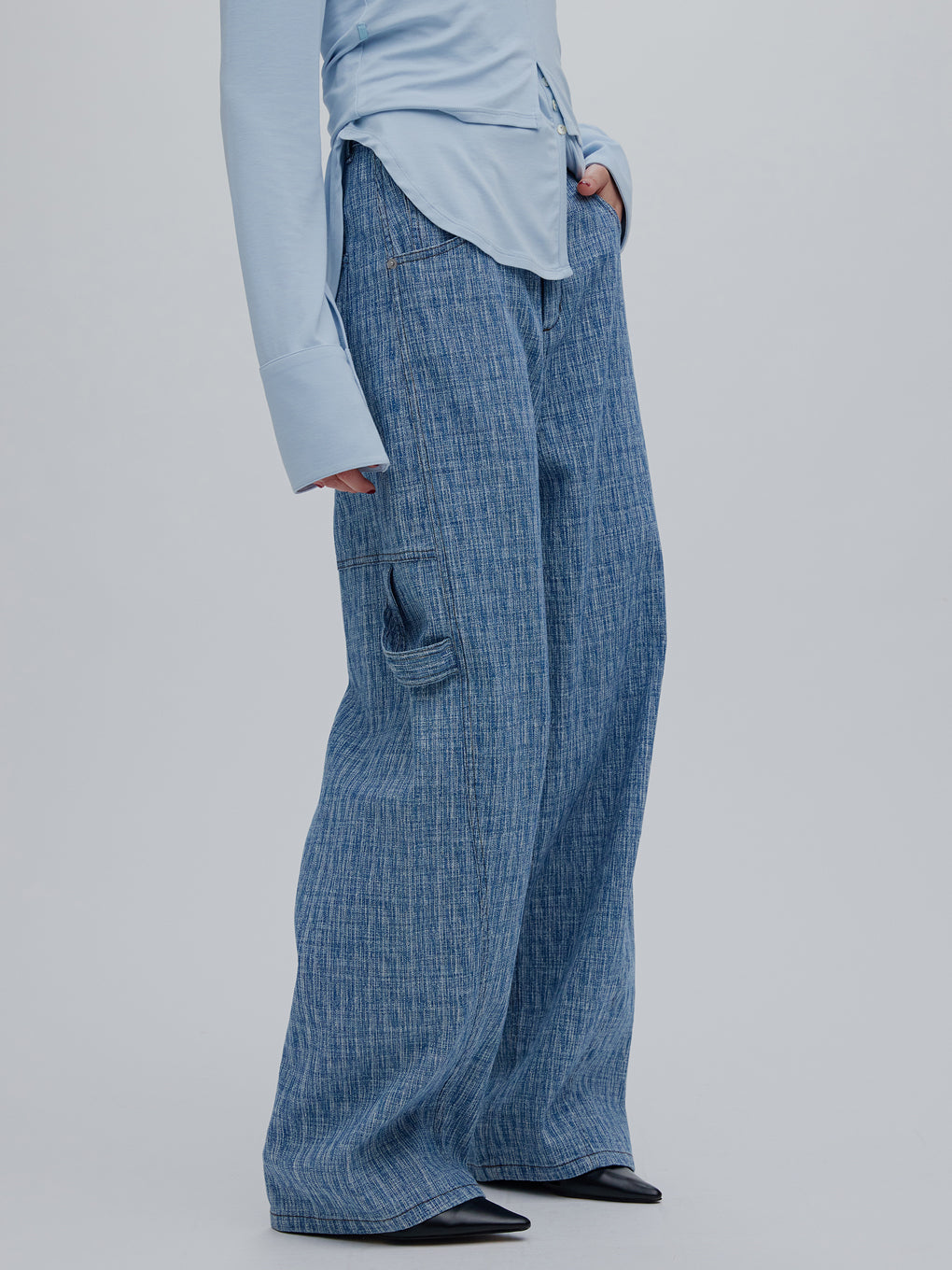 BARREL PAINTER DENIM HICKORY PANTS