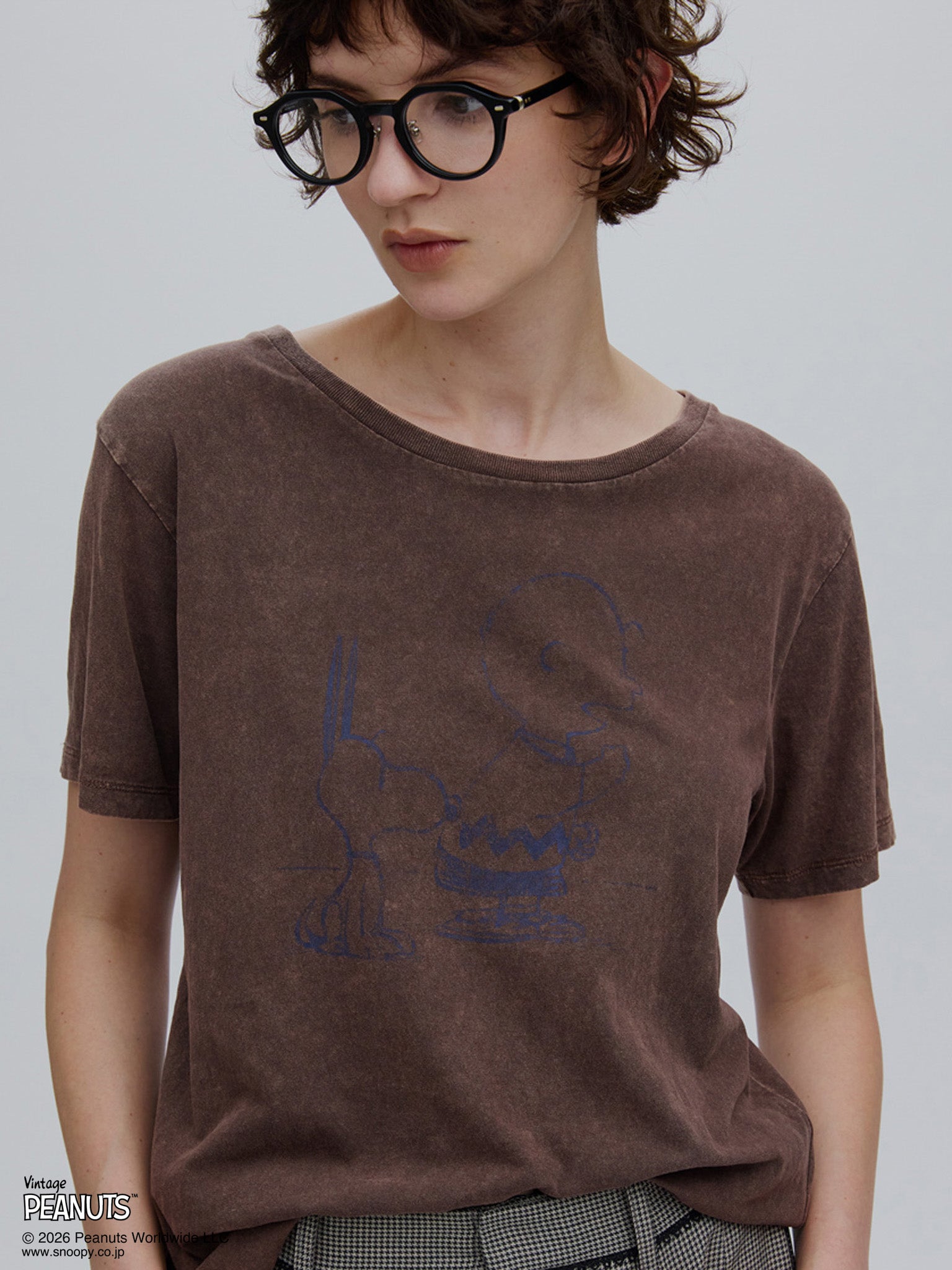 VINTAGE PEANUTS WASH COMPACT TEE