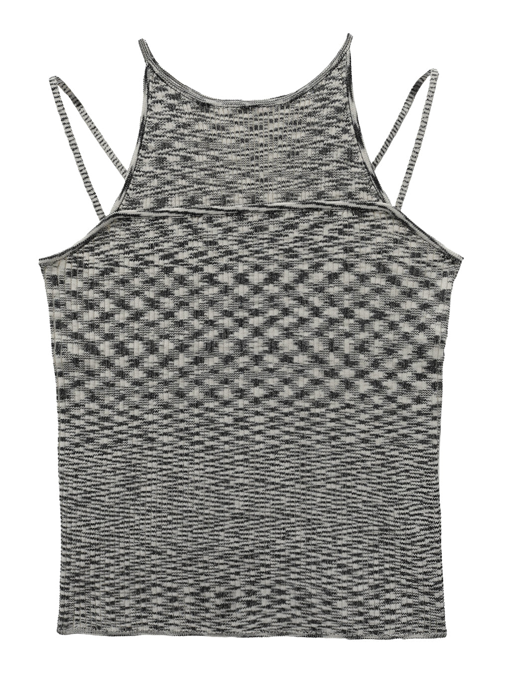 MEDI GRADATION KASURI KNIT TOP