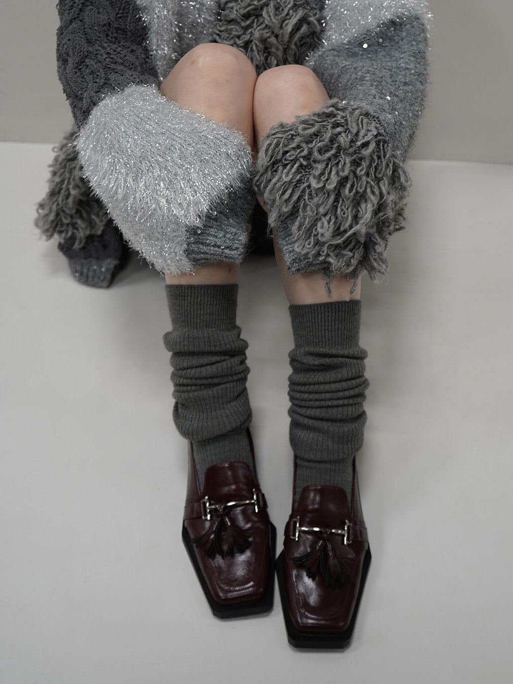 Tabio×Ameri BACK EMBROIDERY LOOSE SOCKS