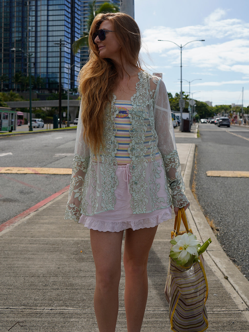 ORIGINAL VINTAGE LACE BLOUSE