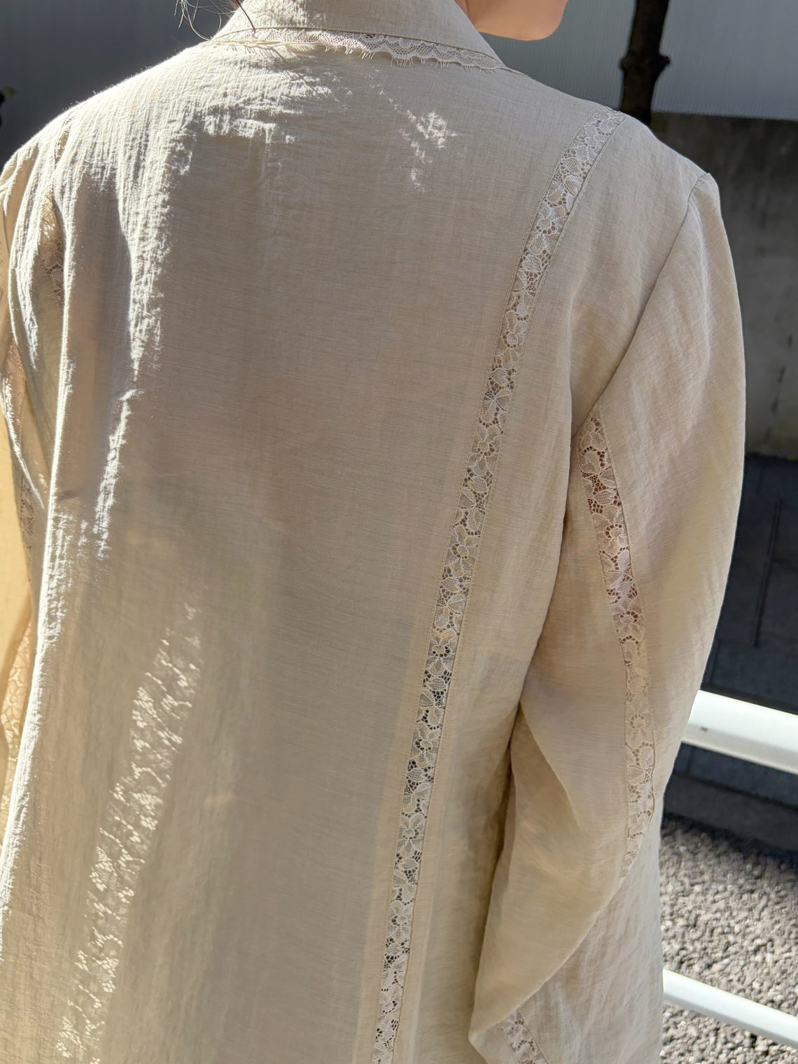 MEDI LINE LACE DOUBLE JACKET