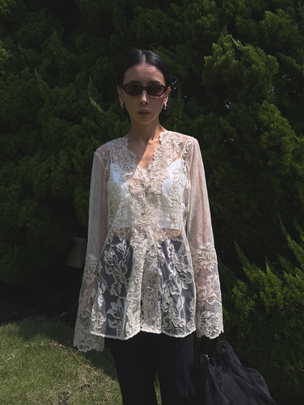 ORIGINAL VINTAGE LACE BLOUSE