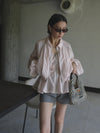 SHORT TRACK JACKET WITH BUSTIER