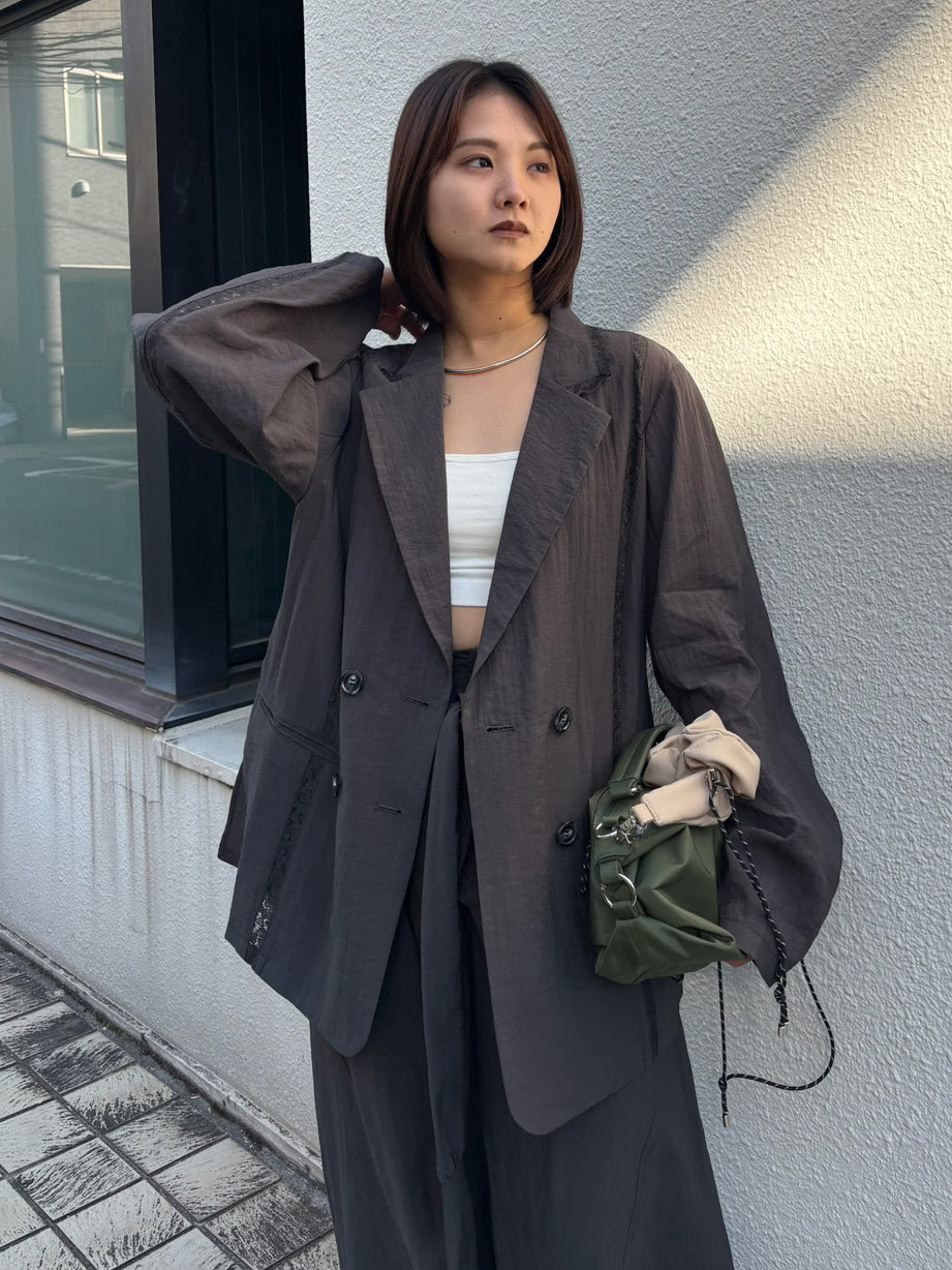 MEDI LINE LACE DOUBLE JACKET