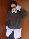 UND CONSEPT WOOL KNIT TOP