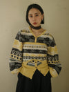 UND JACQUARD FAIR ISLE BUISTIER SET KNIT