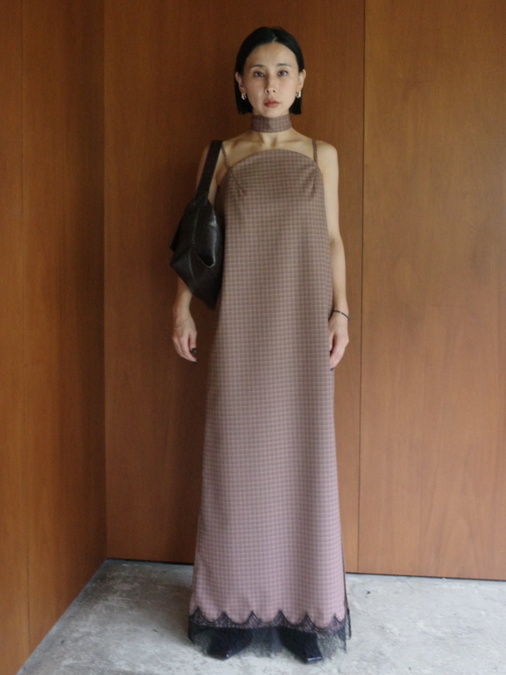UND JACKET SET CHECK DRESS