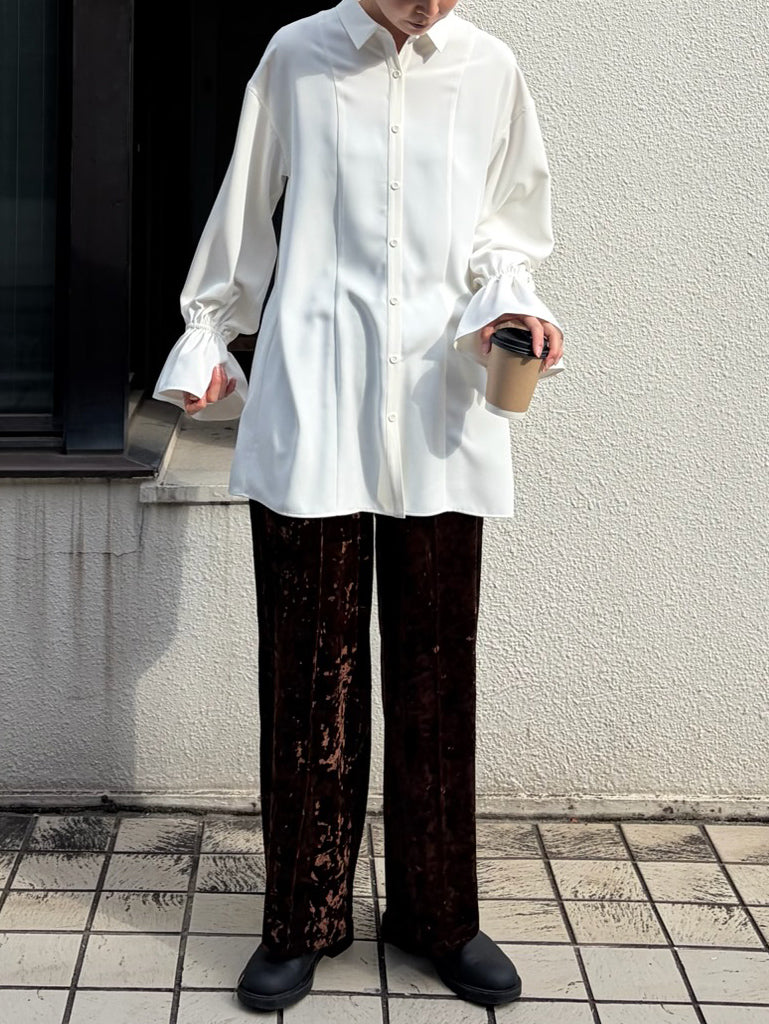 BACK HEART DESIGN OVER BLOUSE