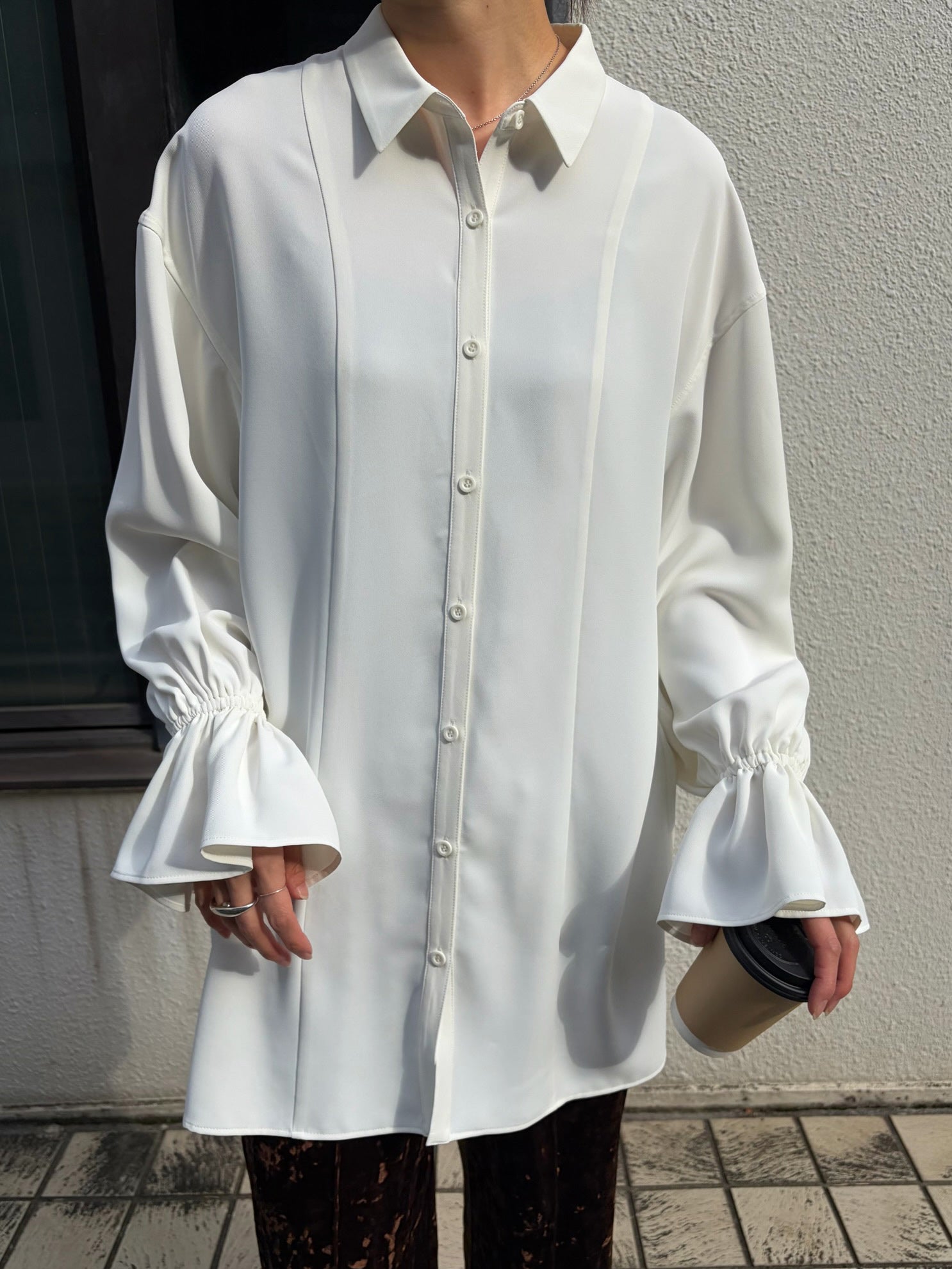 BACK HEART DESIGN OVER BLOUSE