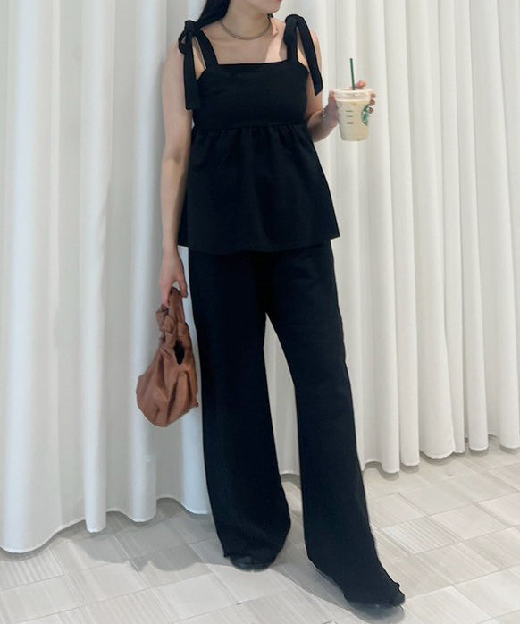 SWEAT PEPLUM SET ROMPERS