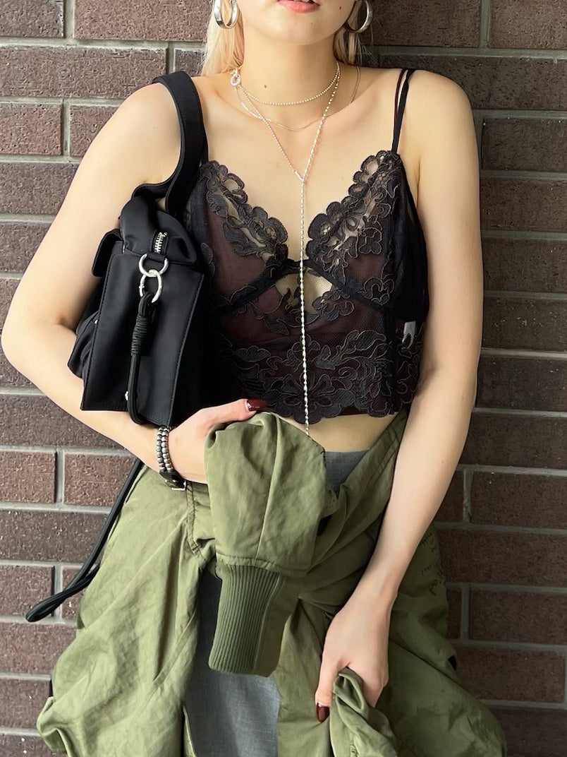 ORIGINAL VINTAGE LACE BUSTIER