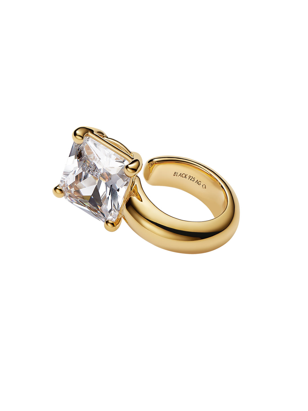 MARIA BLACK Omotesando Cider Ear Cuff Gold