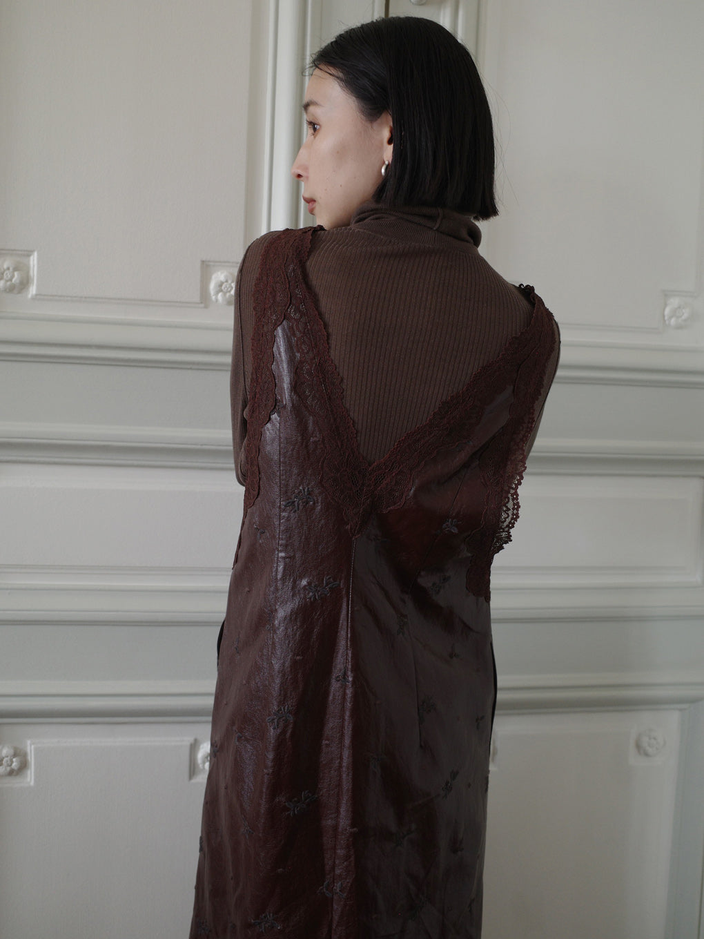 CHRISTINE EMBROIDERY DRESS
