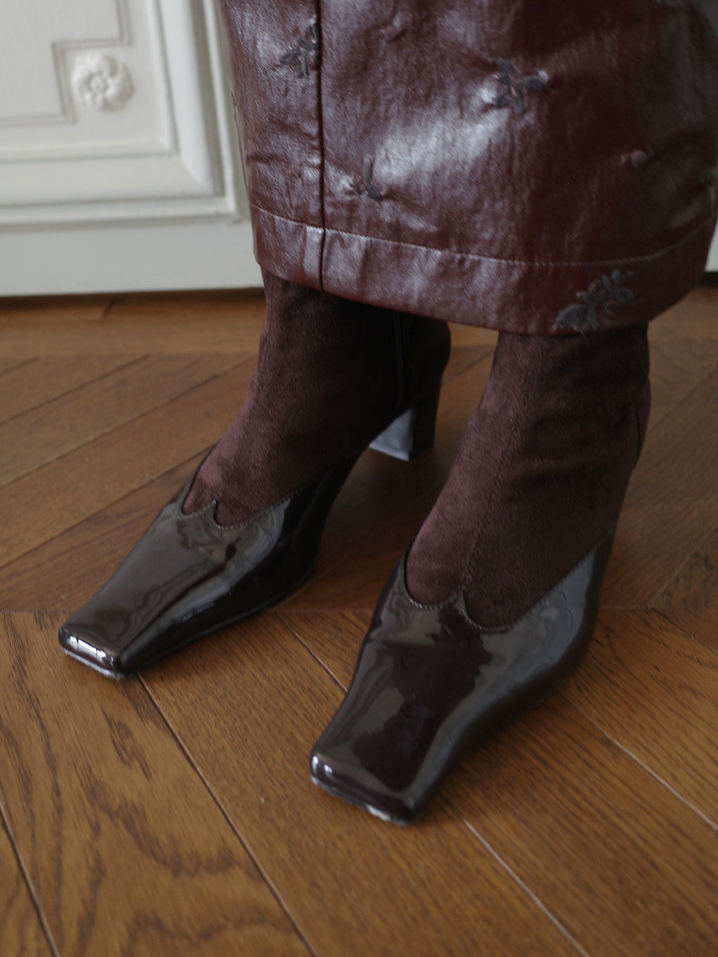 SUEDE WESTERN BOOTS