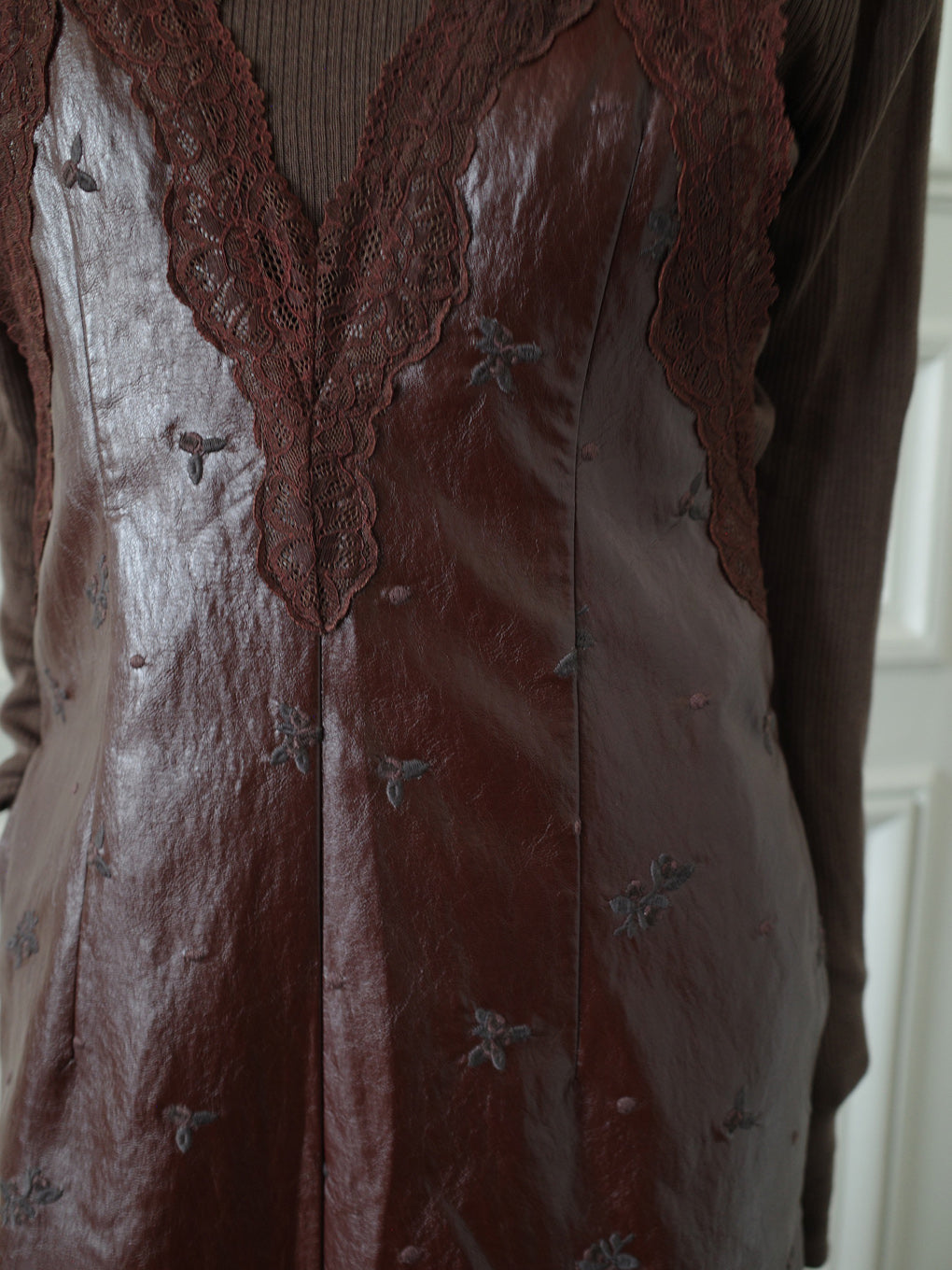 CHRISTINE EMBROIDERY DRESS