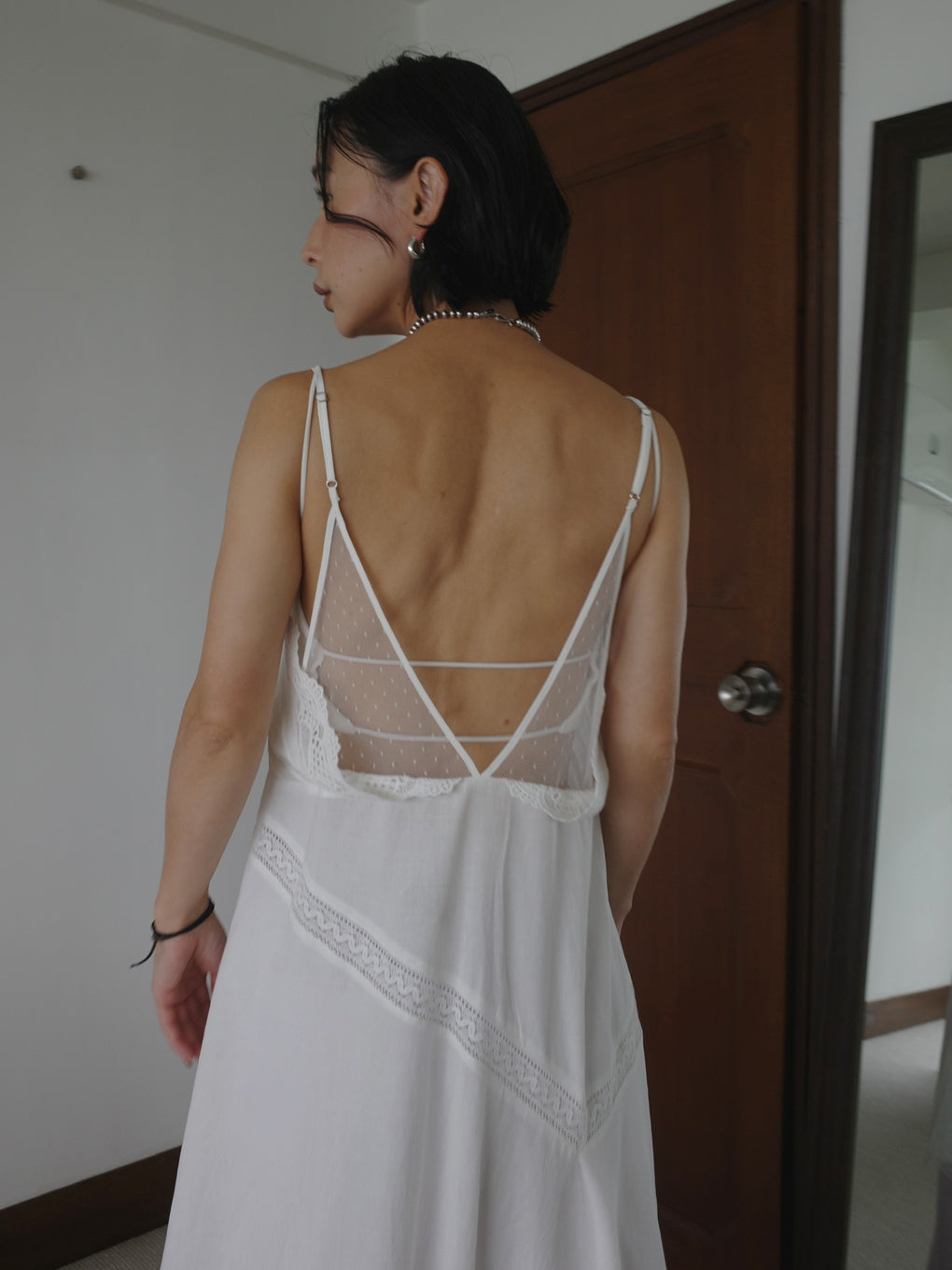LACE MIX TUNIC CAMISOLE TOP