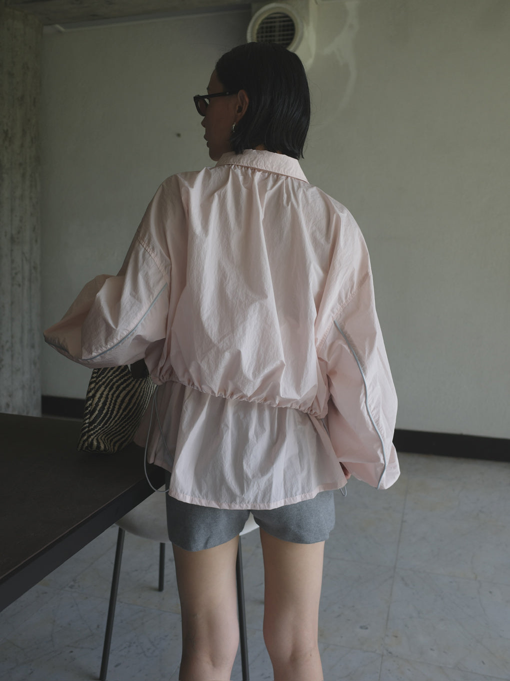 SHORT TRACK JACKET WITH BUSTIER
