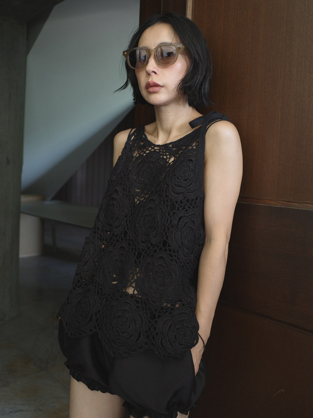 CRAFTSMANSHIP KNIT CAMISOLE