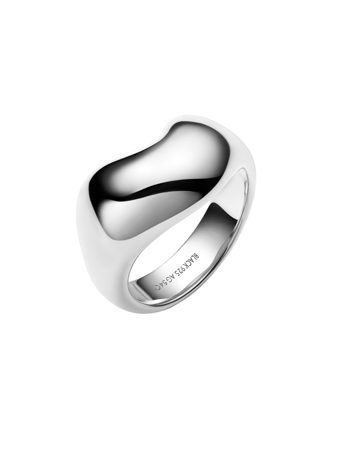 MARIA BLACK Tryvann Ring Silver