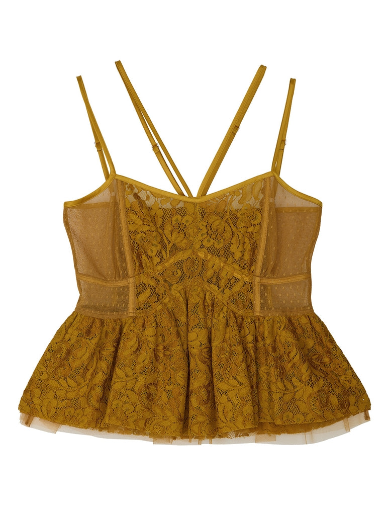 MEDI LINGERIE LIKE PEPLUM BUSTIER