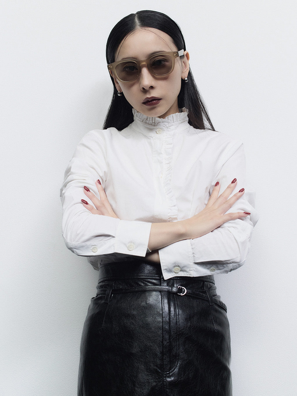 Zoff | Naoko Kuroishi WELLINGTON SUNCUT GLASSES