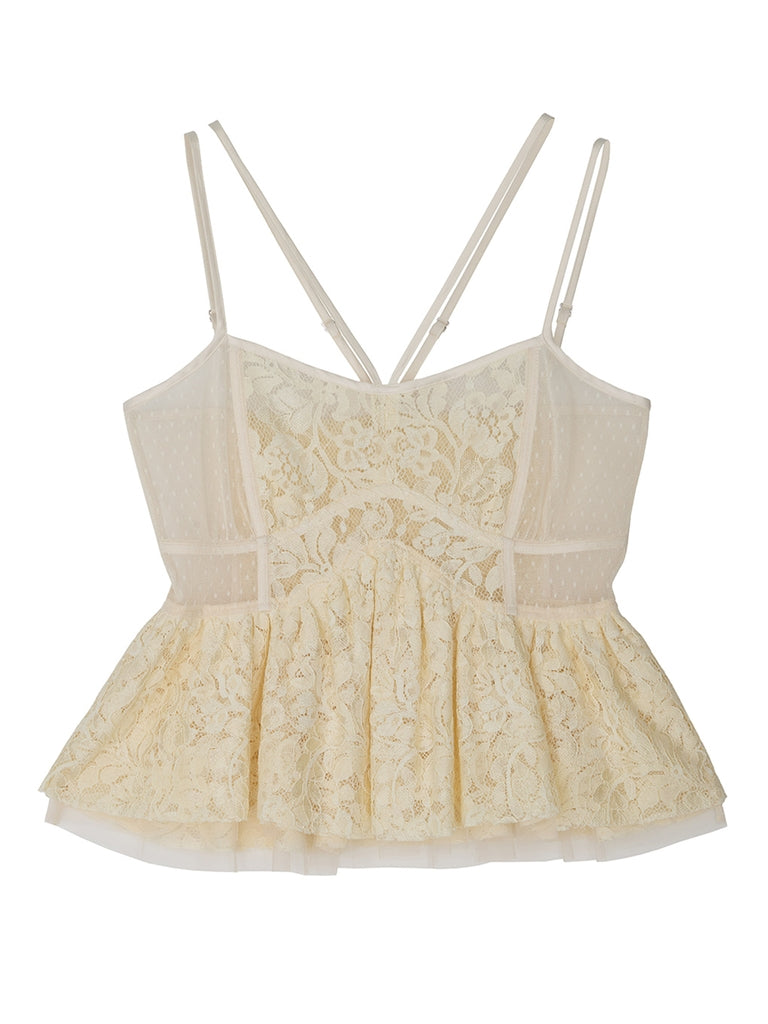MEDI LINGERIE LIKE PEPLUM BUSTIER